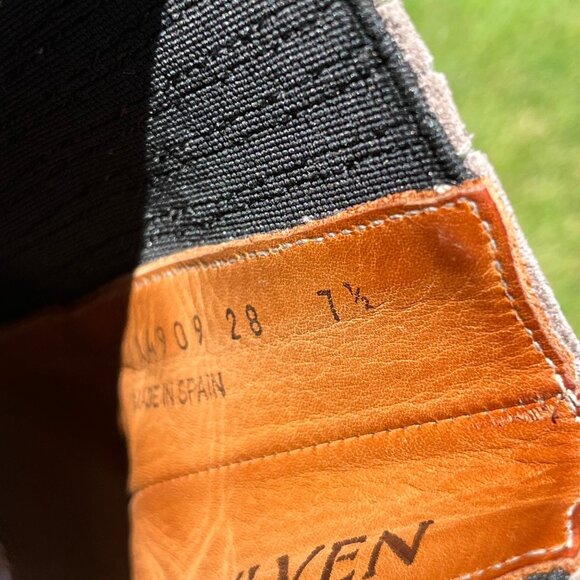 Sylven New York Gray Suede Leather Chelsea Ankle Boots Size 7.5 - Picture 9 of 9